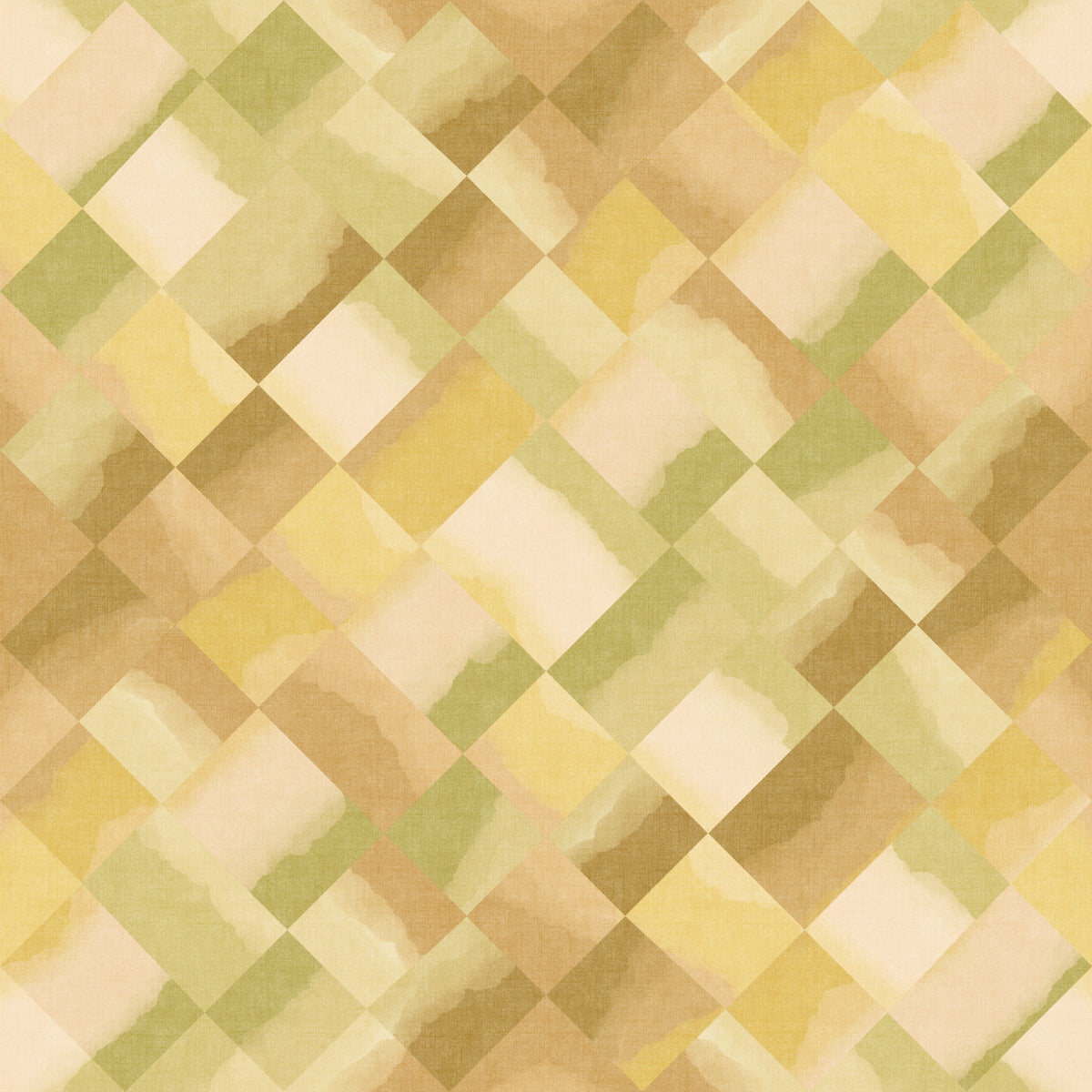 Relax Greenery Painted Checker Wallpaper⁠ in your room — zoomed