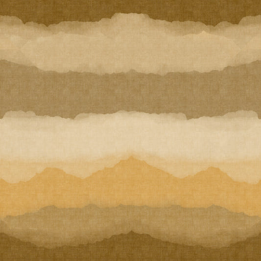 Relax Ocher Painted Horizon Wallpaper⁠