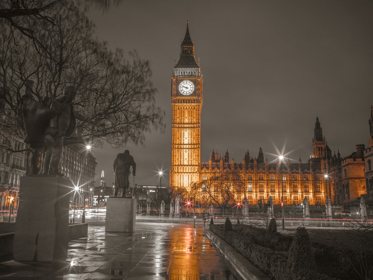 Westminster Ember Glow Wall Mural in your room
