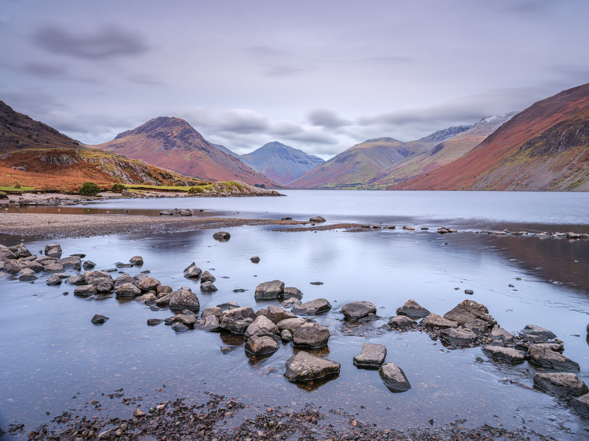 Wastwater's Autumnal Embrace Wall Mural in your room