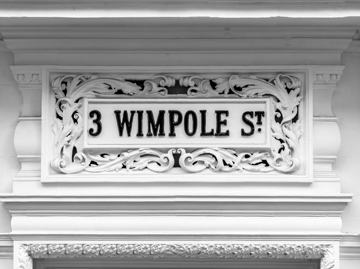 Wimpole Street Grandeur Wall Mural in your room