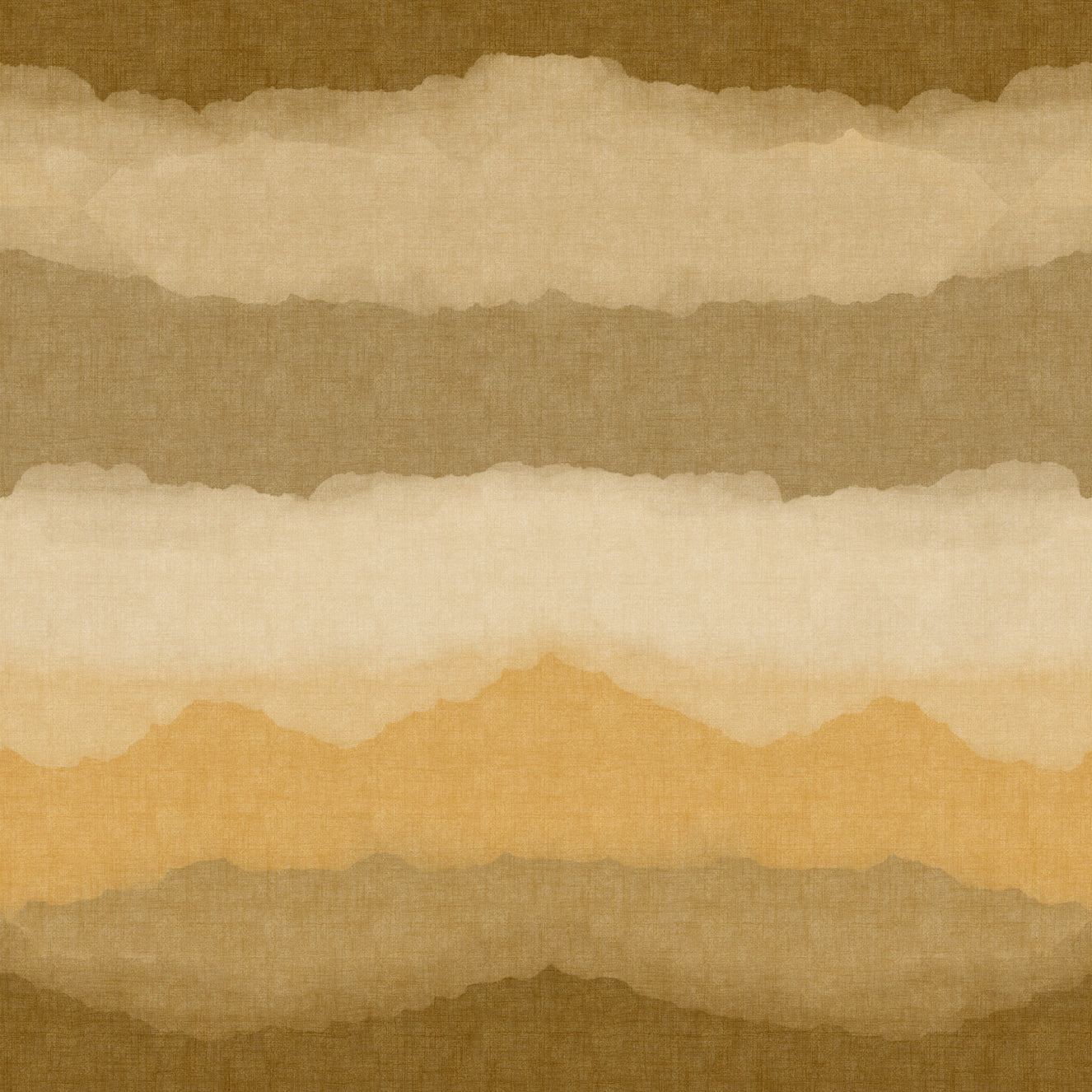 Relax Ocher Painted Horizon Mural Wall Mural