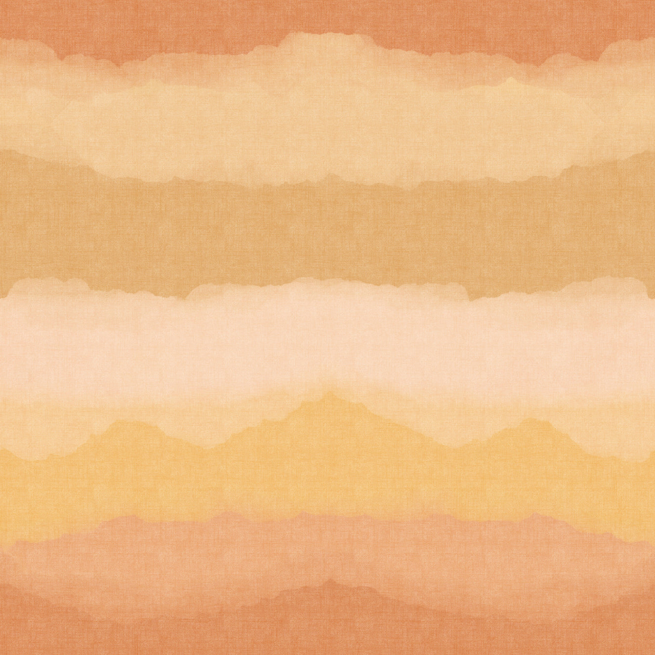 Relax Sunny Painted Horizon Mural Wall Mural