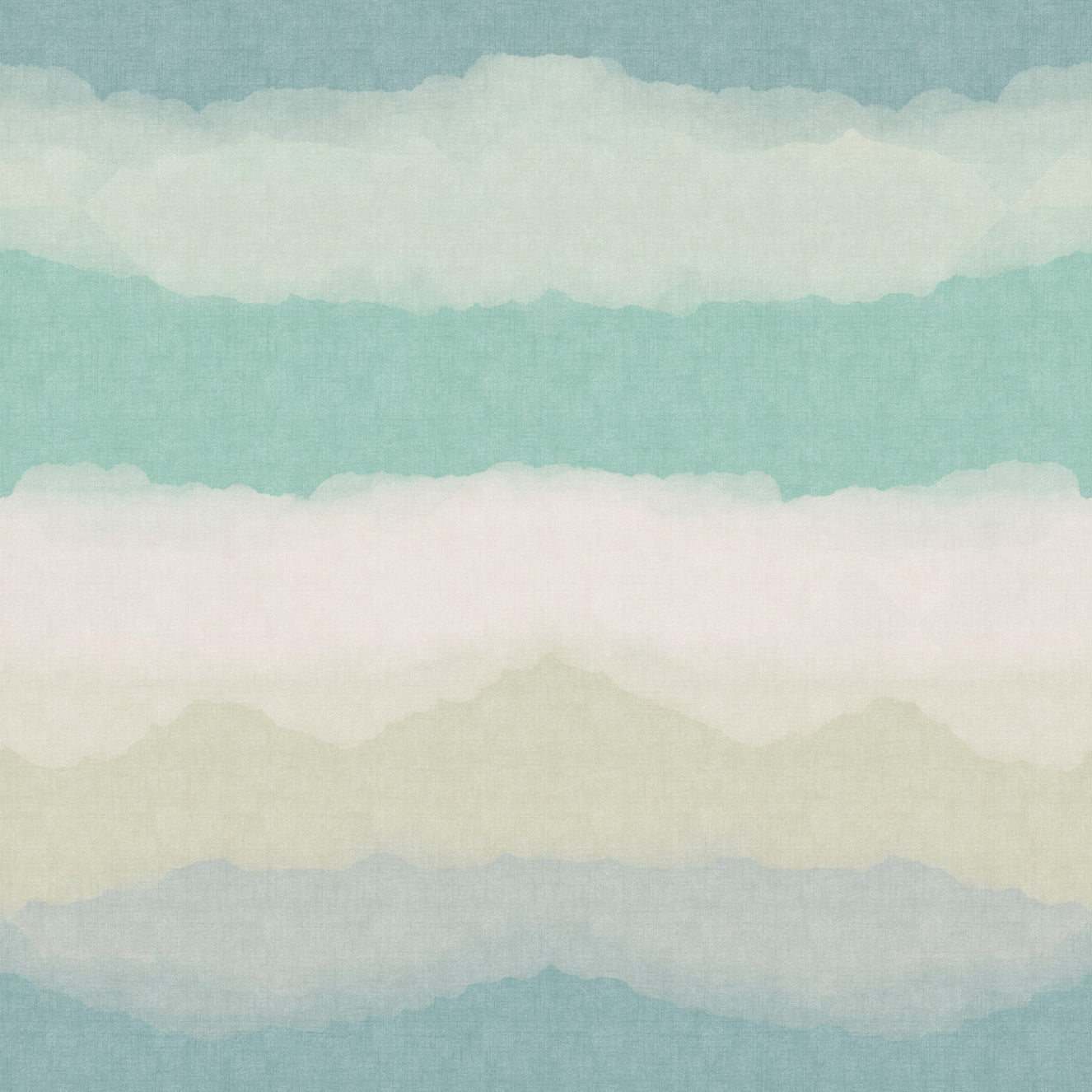 Relax Watery Painted Horizon Mural Wall Mural