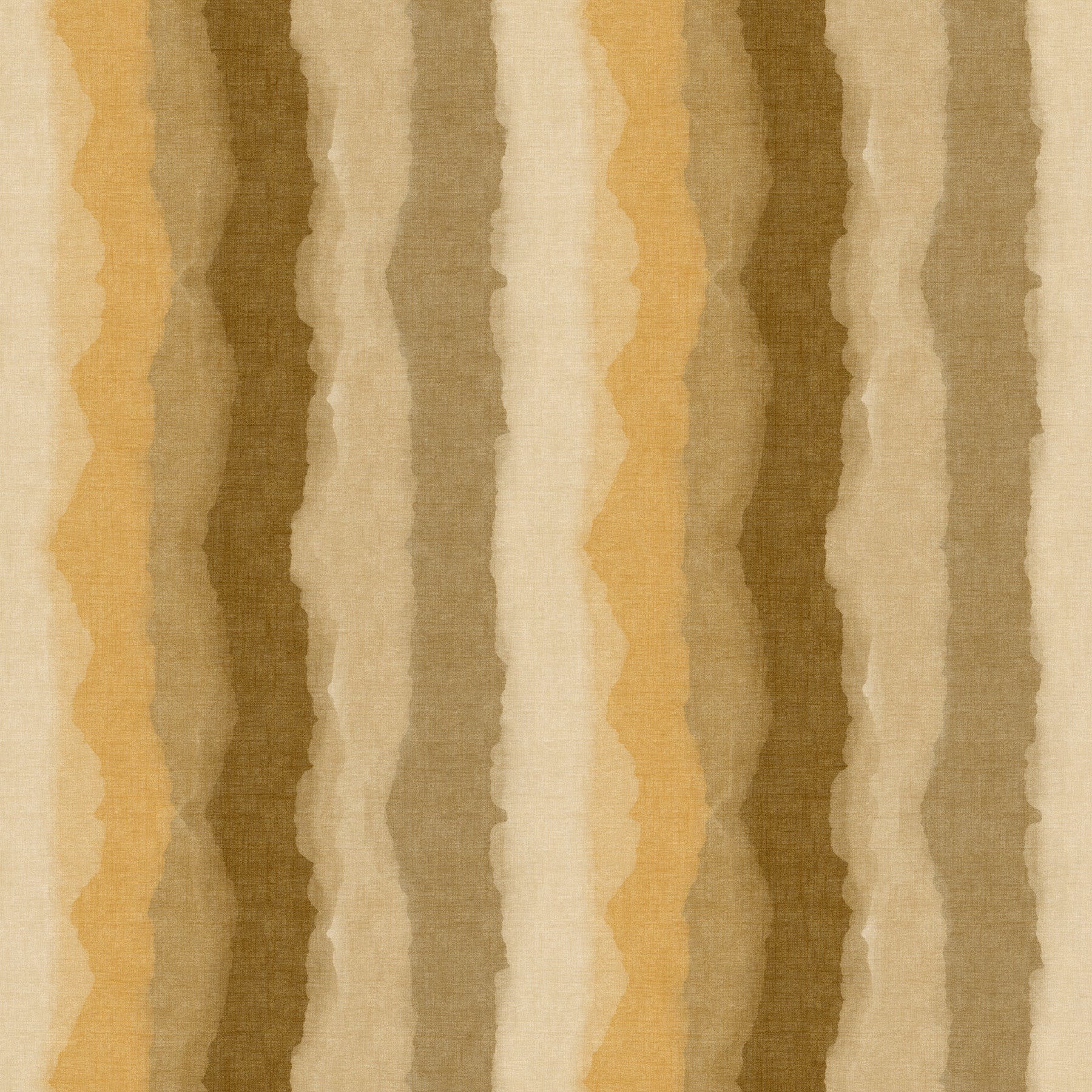 Minimalist wallpaper with warm ocher watercolor stripes
