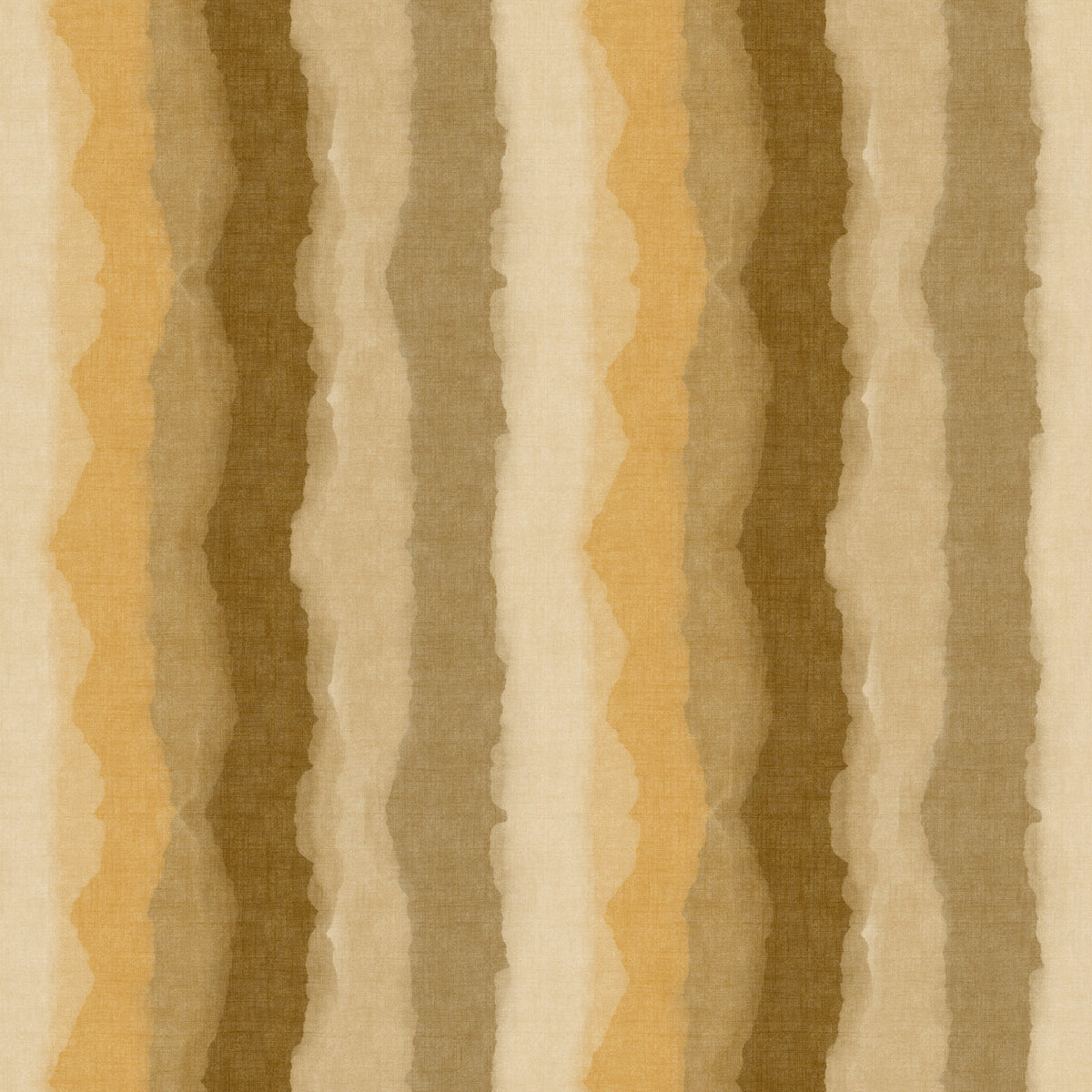 Relax Ocher Painted Stripes Wallpaper⁠