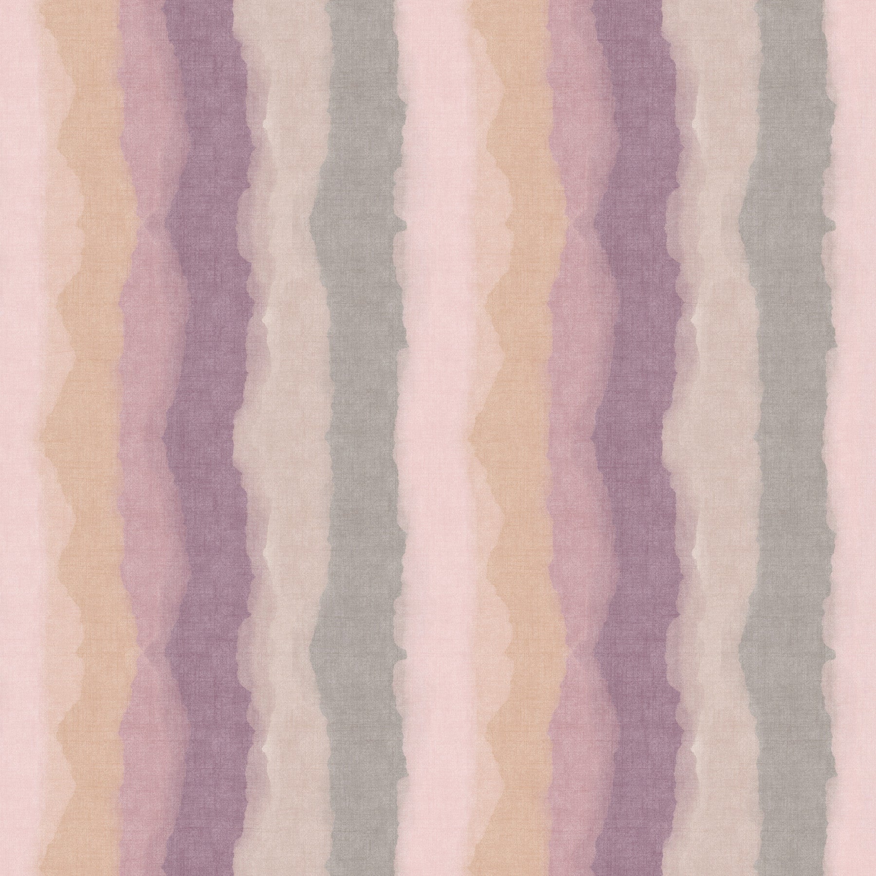 Watercolor stripe wallpaper featuring soft sunrise colours
