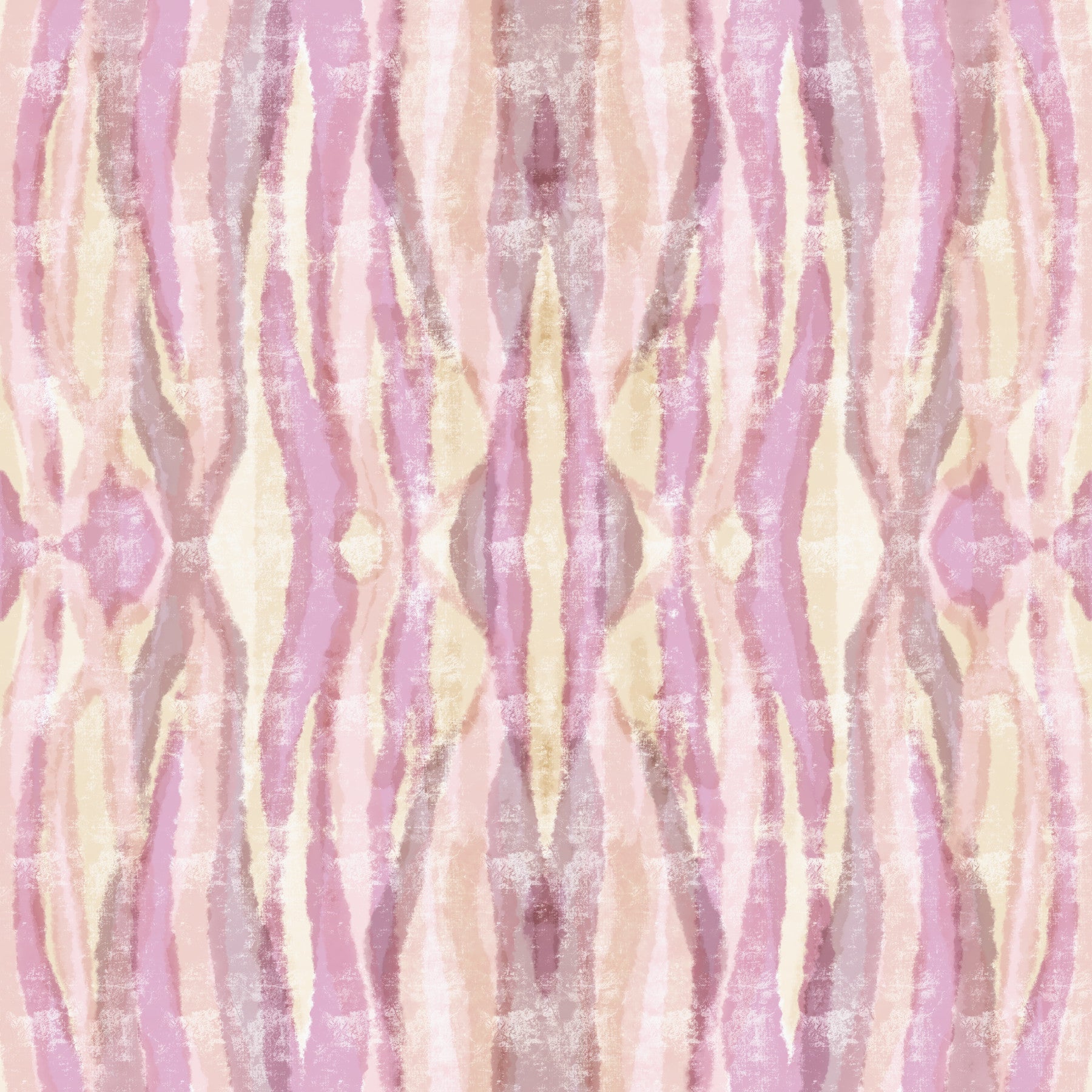 Blush wallpaper pattern with Mirage stripes and balanced vertical flow