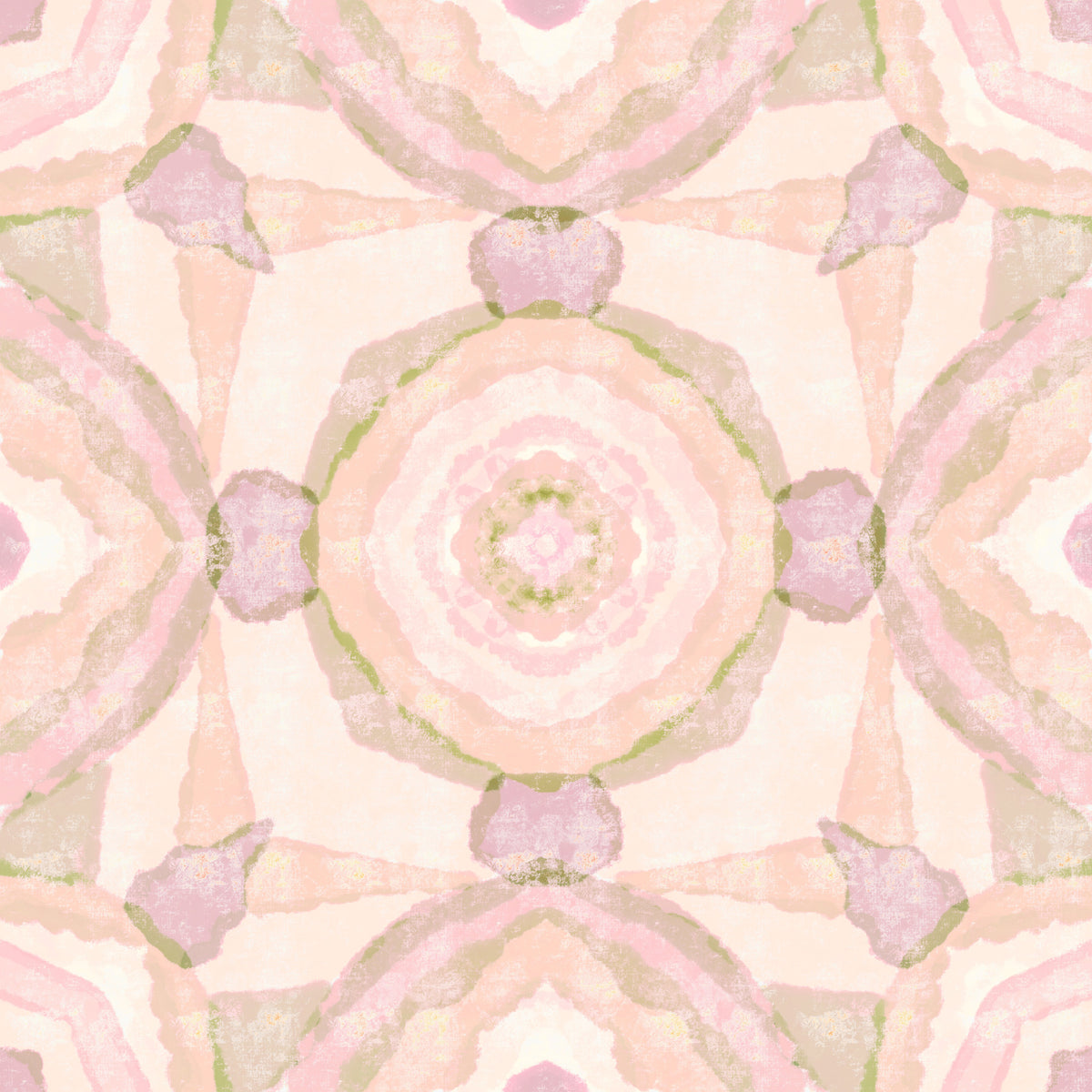 Soft Watercolor Harmony Wallpaper⁠ in your room — zoomed