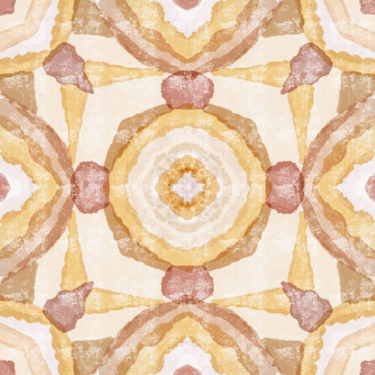 Golden Earth Mandala Wallpaper⁠