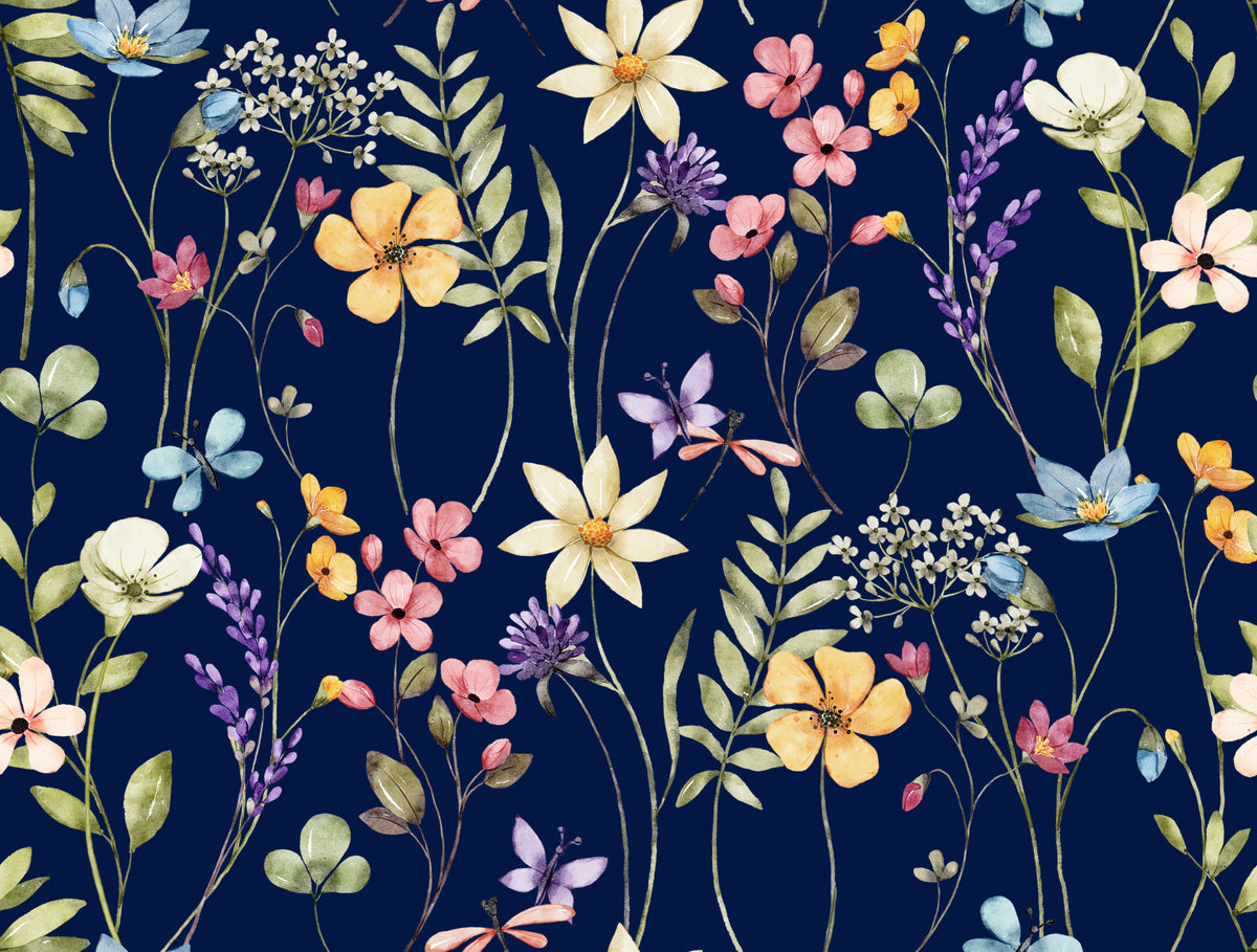 Enchanted Midnight Garden Wallpaper⁠ in your room