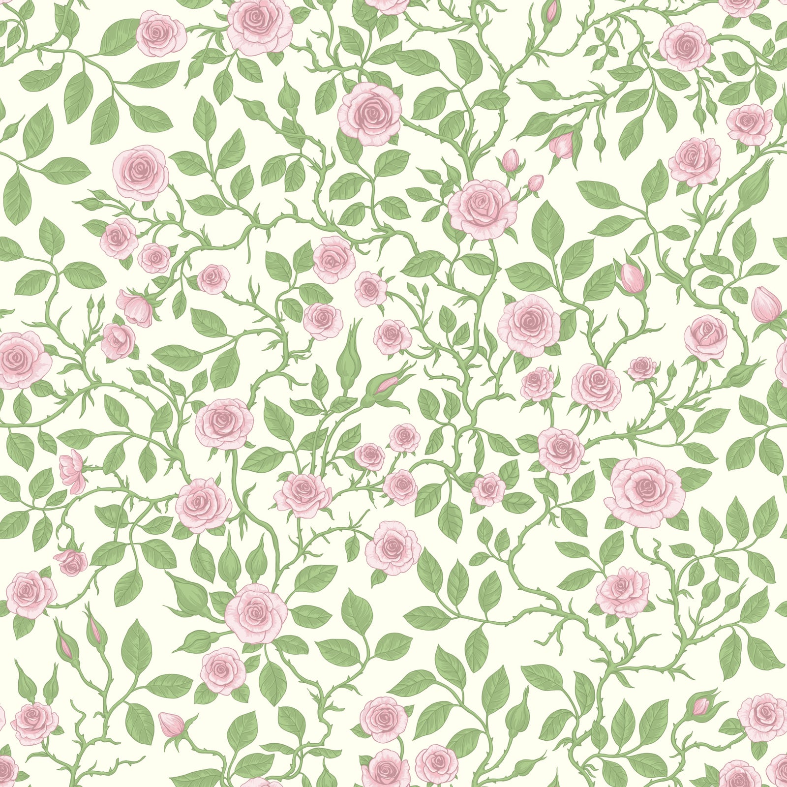 Sweet Briar Embrace Wallpaper⁠