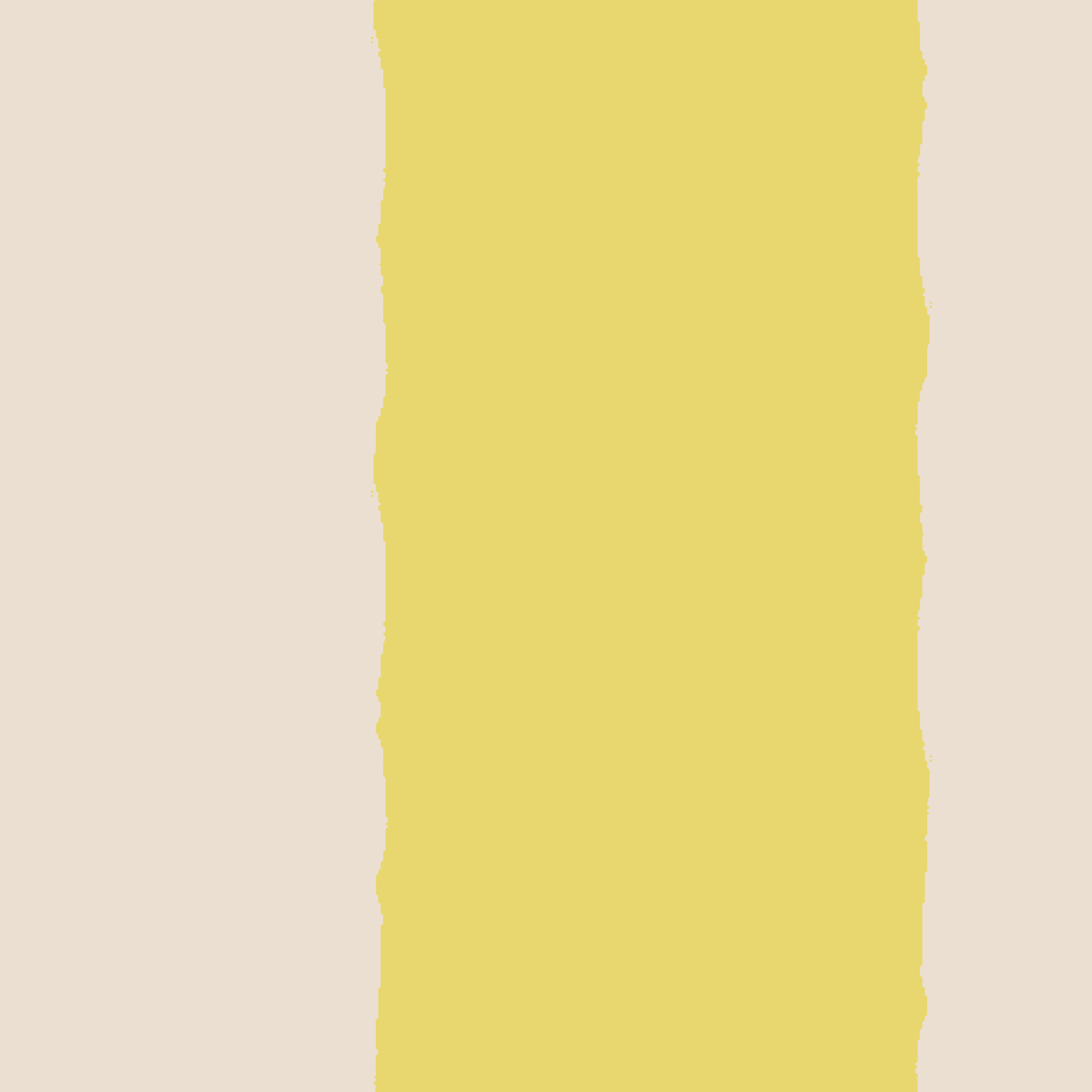 Butter Yellow Stripe Wallpaper Grandmillennial Wallpaper⁠