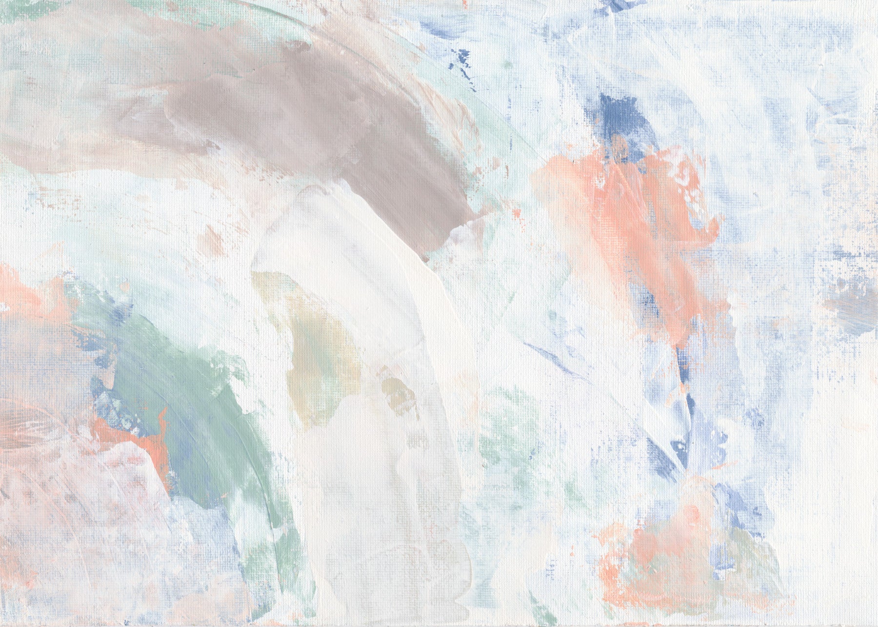 Pastel Whispers Abstract Wall Mural in your room — zoomed