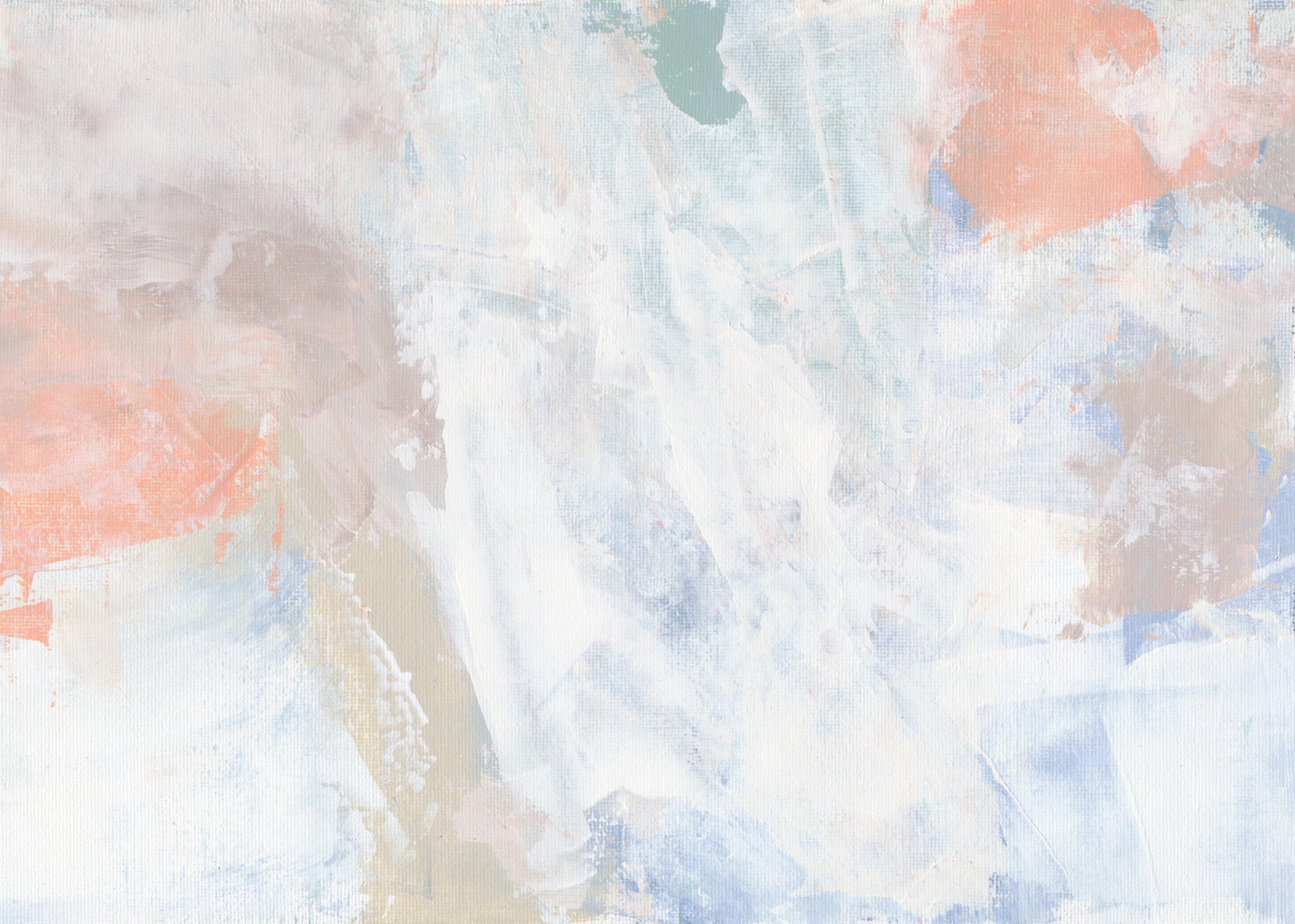 Soft Serenade Pastel Brushstrokes Wallpaper Wall Mural