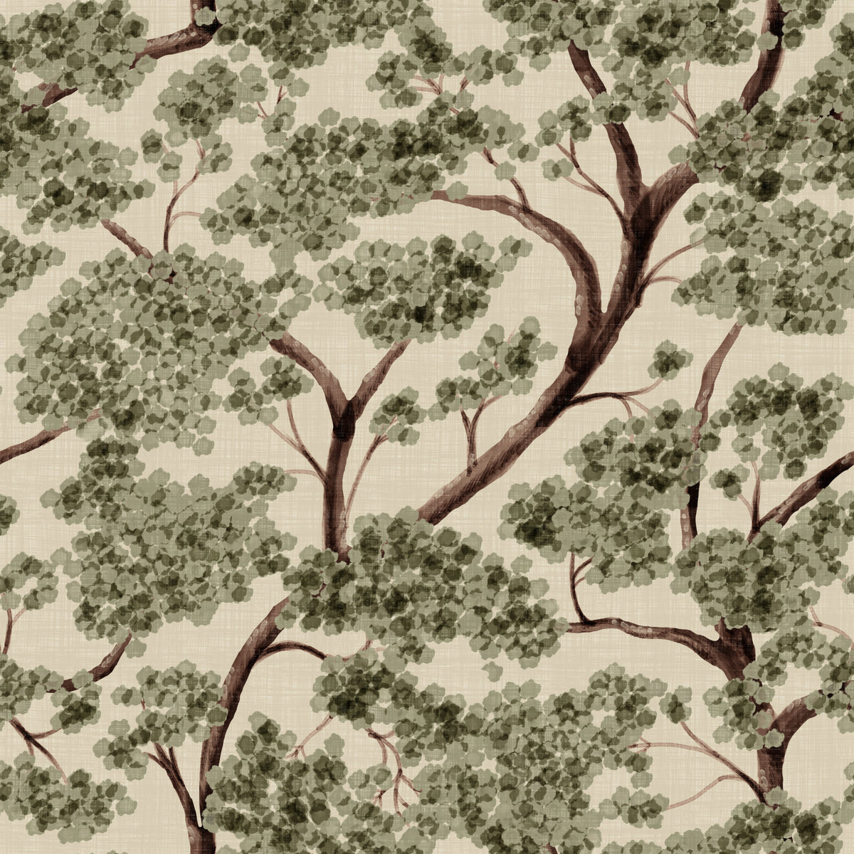 Never Ending Trailing Tree - Summer Wall Mural