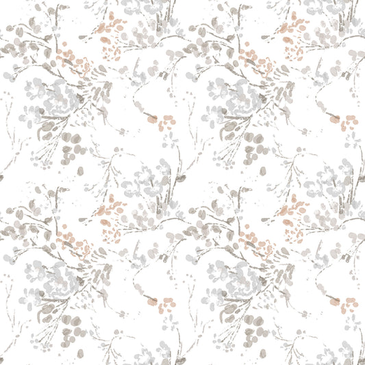 Whispering Pastel Botanicals Wallpaper⁠