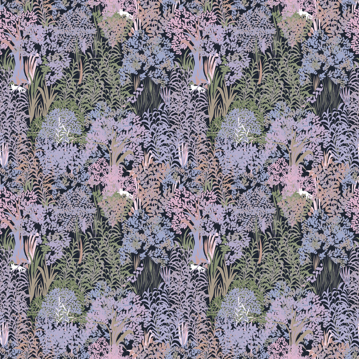 Secret Woodland Meadow Wallpaper⁠ in your room — zoomed