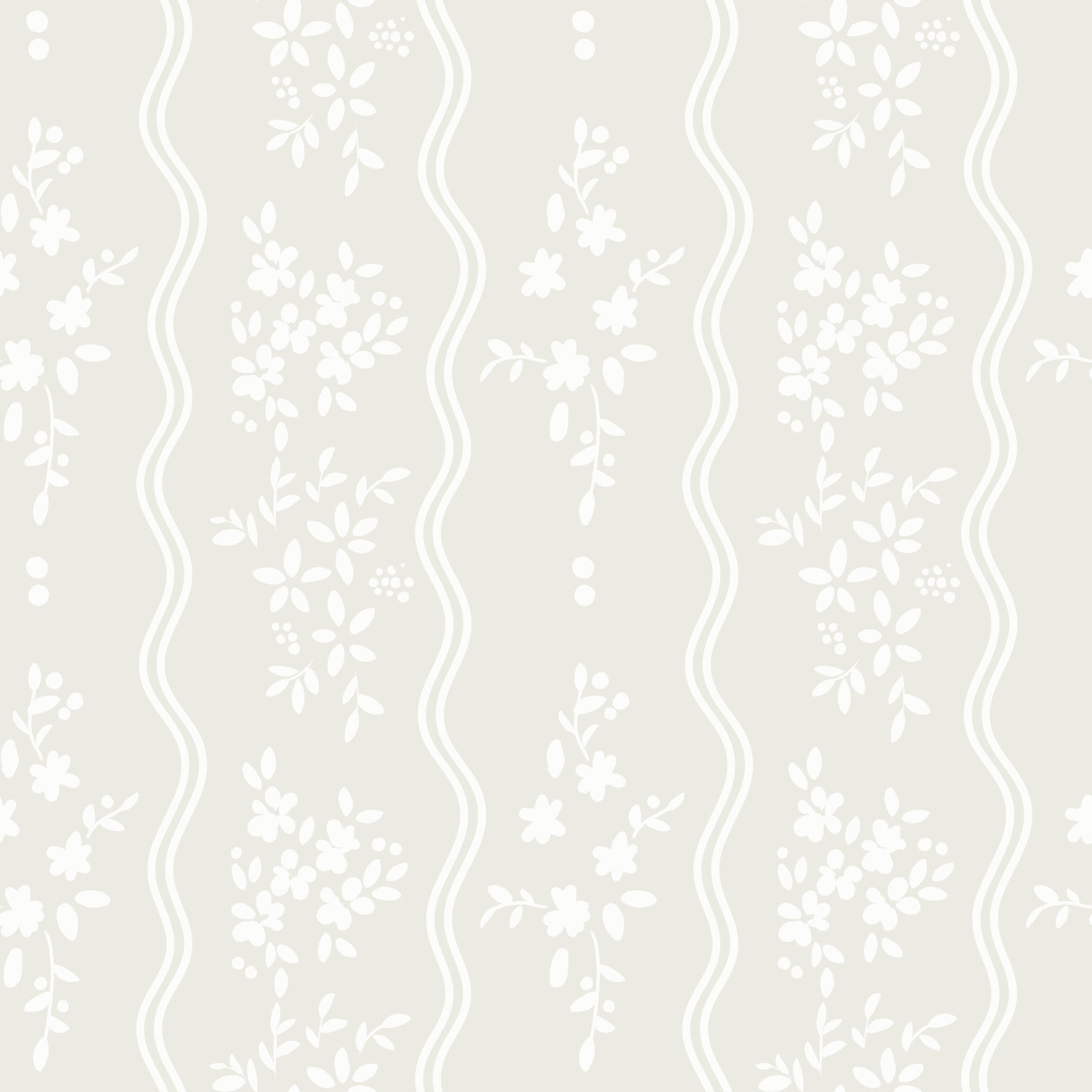 Serene Nordic Meadows Beige Wallpaper Wallpaper⁠