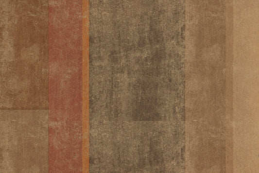Rustic Earth Tones Color Block Wallpaper Wall Mural