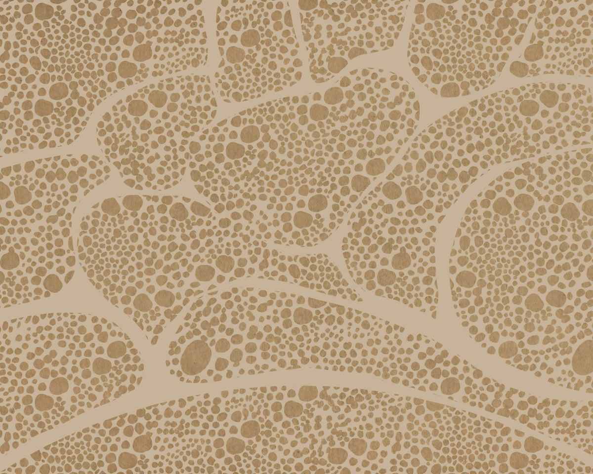 Organic Pebble Cell Textured Wall Mural in your room