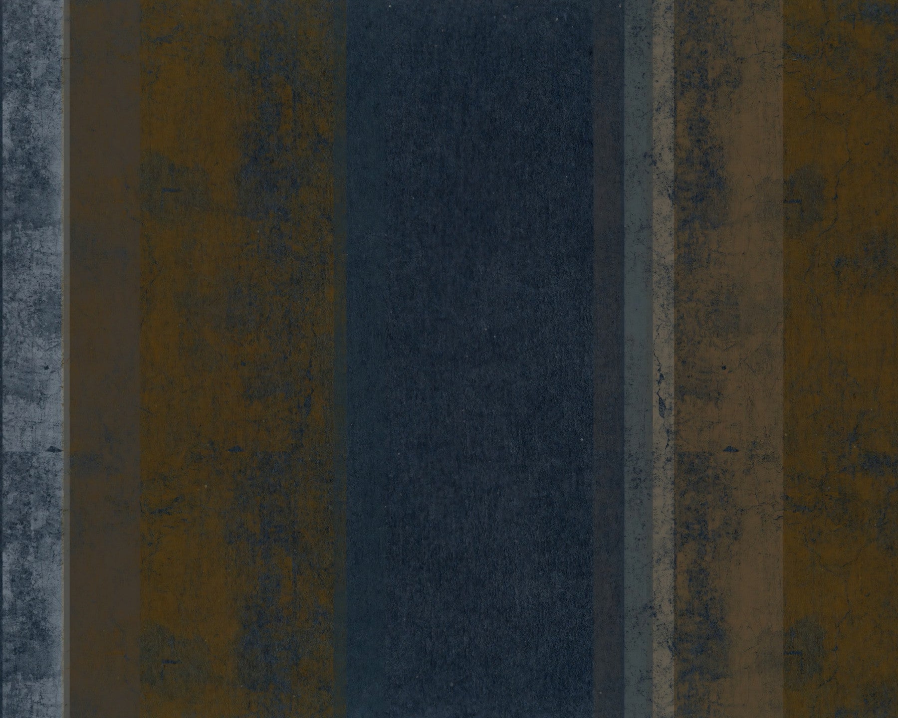 Navy and rust vertical stripes lift a living room with this Iron wall mural GD10817