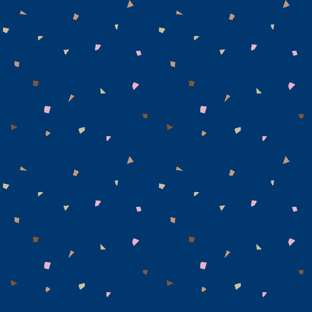Midnight Confetti Terrazzo Wallpaper⁠ in your room