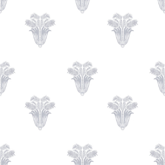 Neoclassical Palm Motif Wallpaper⁠