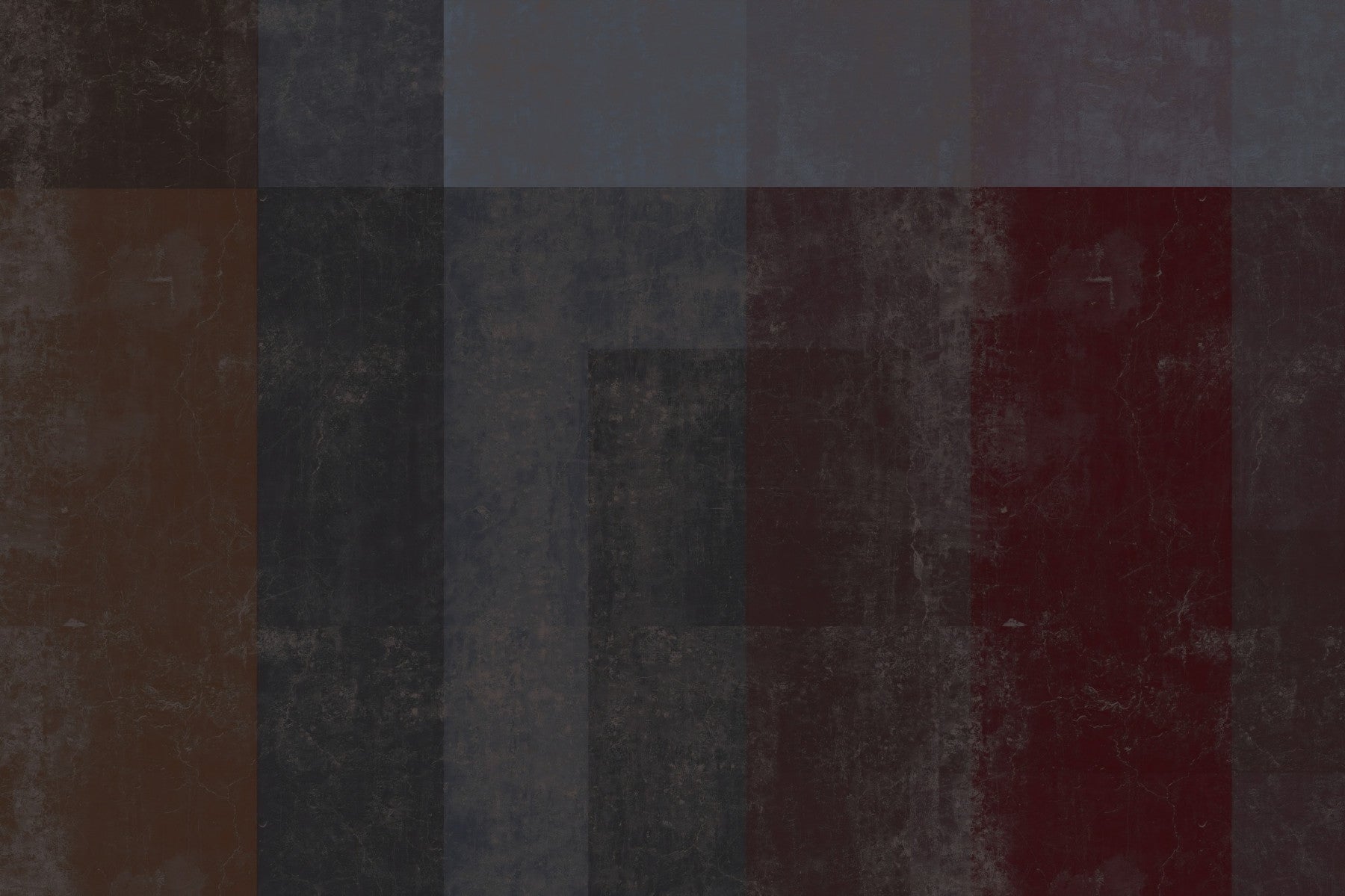 Crimson and Charcoal Plaster Wall Decor Wall Mural