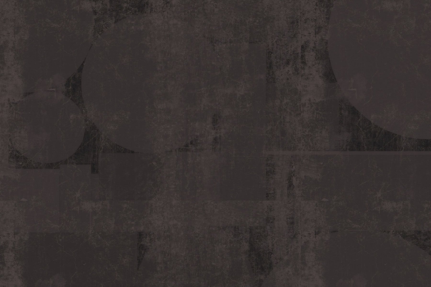 Industrial Charcoal Abstract Shapes Wall Mural