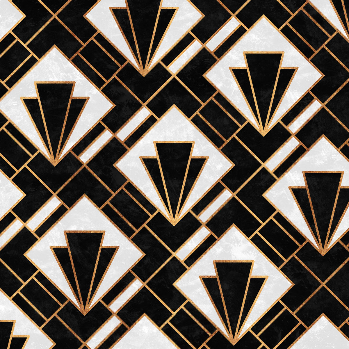 Art Deco Luxe Wall Mural in your room — zoomed