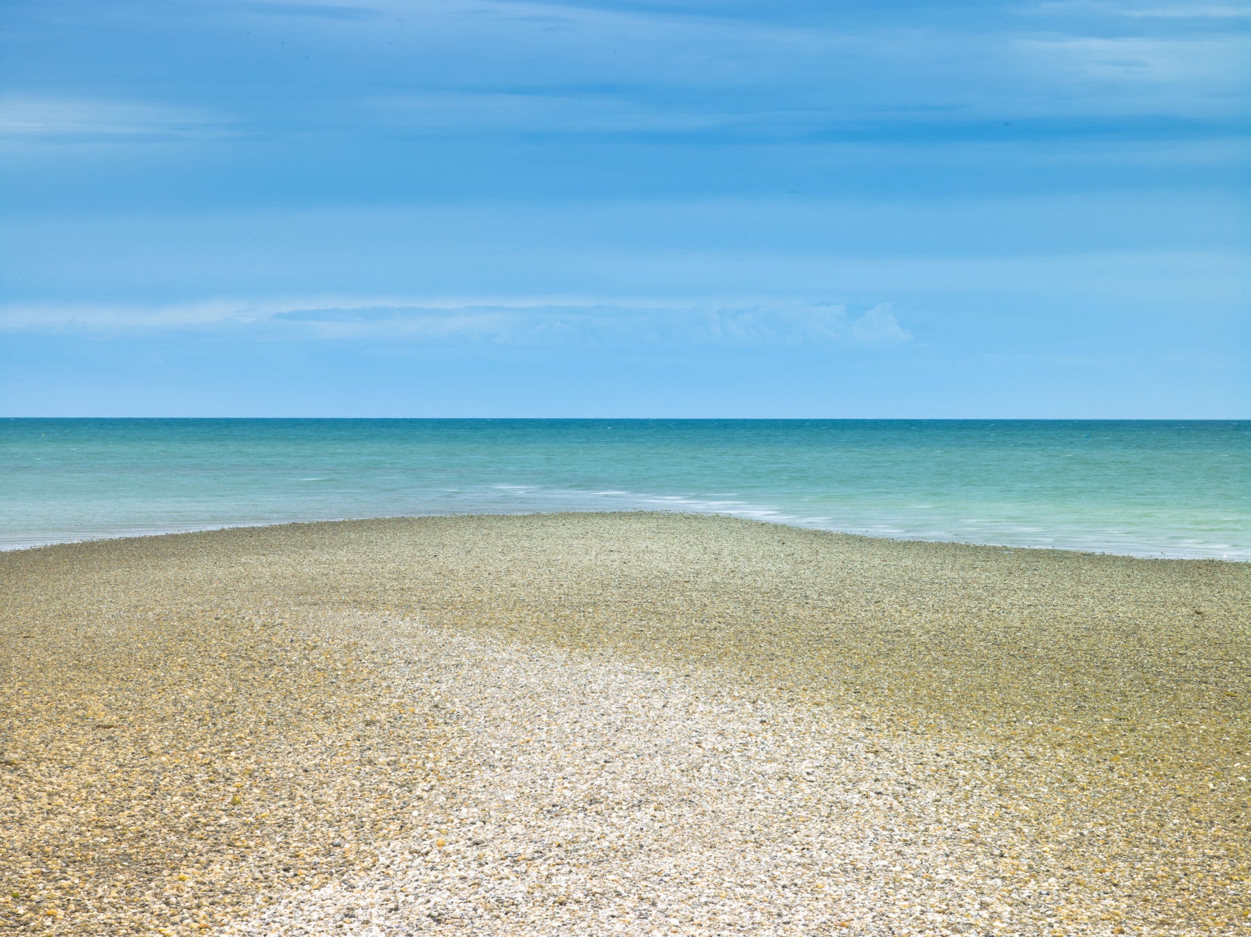 Turquoise Waters Pebble Shoreline Wall Mural