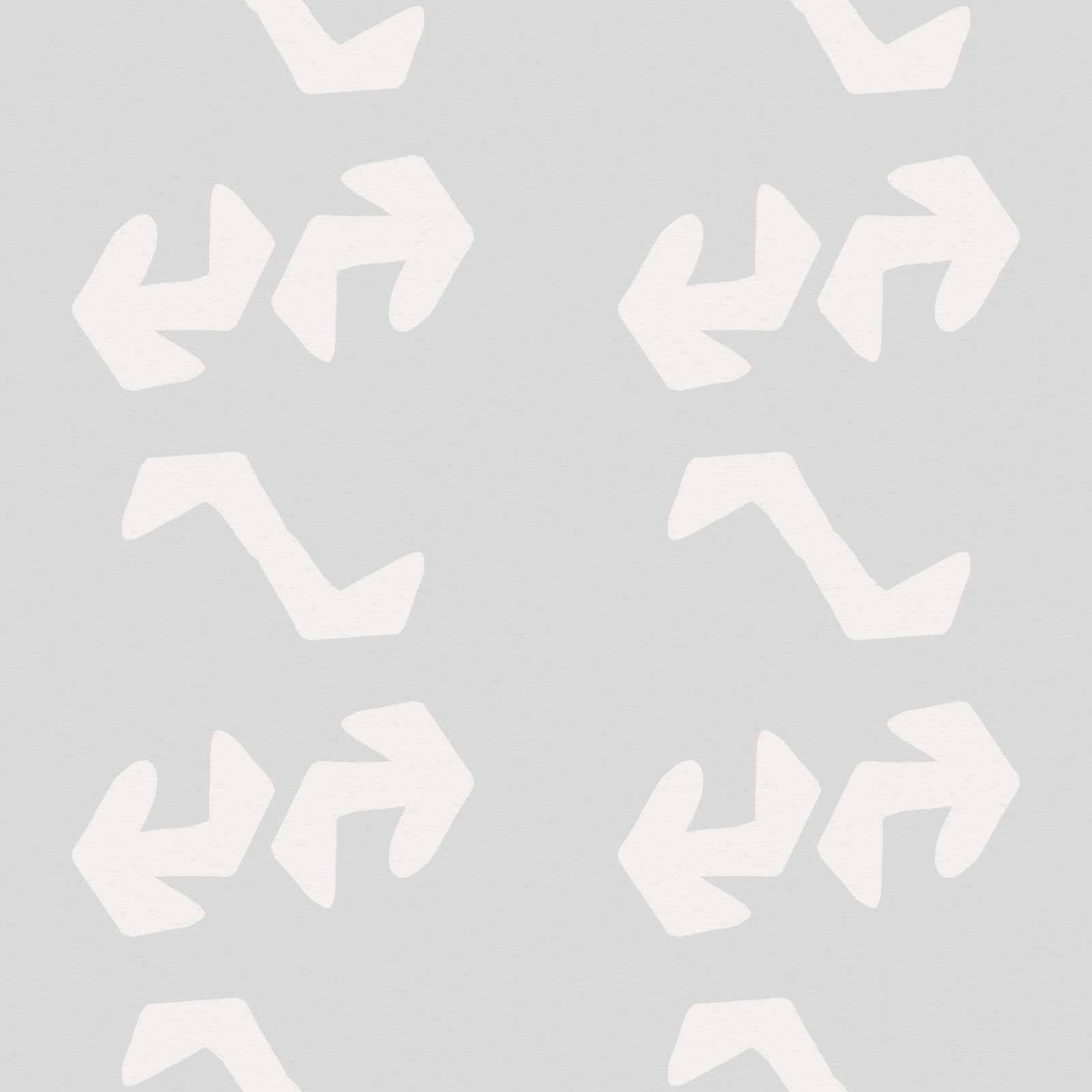 Playful Primitive Shapes on Soft Slate Wallpaper⁠ in your room