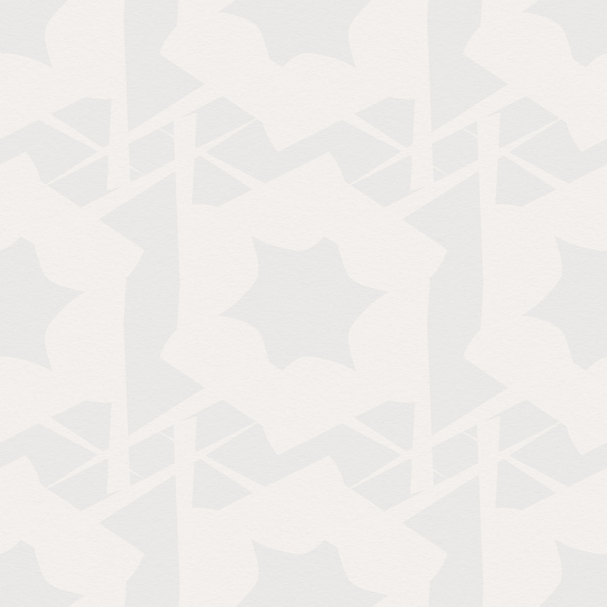Quiet Geometric Star Motif Wallpaper⁠ in your room