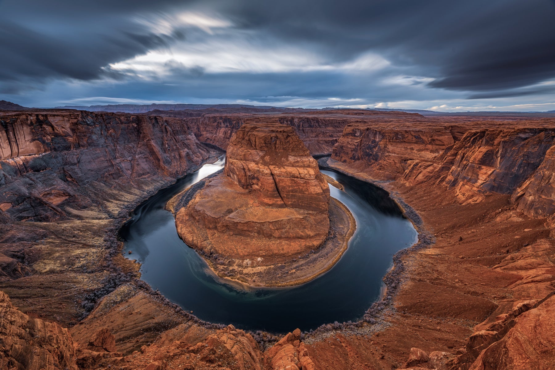 Majestic Horseshoe Bend Canyon Vista Wall Mural