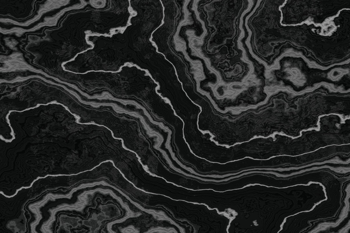 Midnight Agate Layered Stone Pattern Wall Mural in your room — zoomed