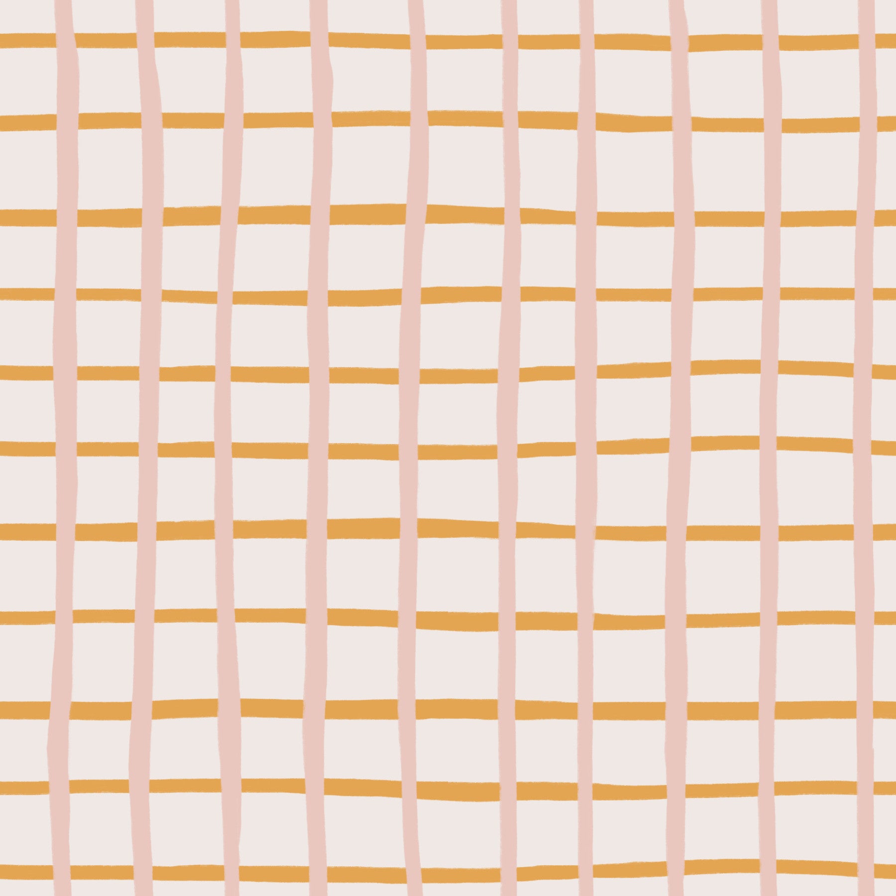 Pastel Abstract Sketch Geometric Checks Wallpaper⁠ in your room — zoomed