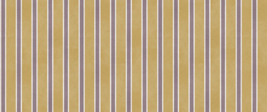 Padrão listrado vertical em ocre dourado Wall Mural