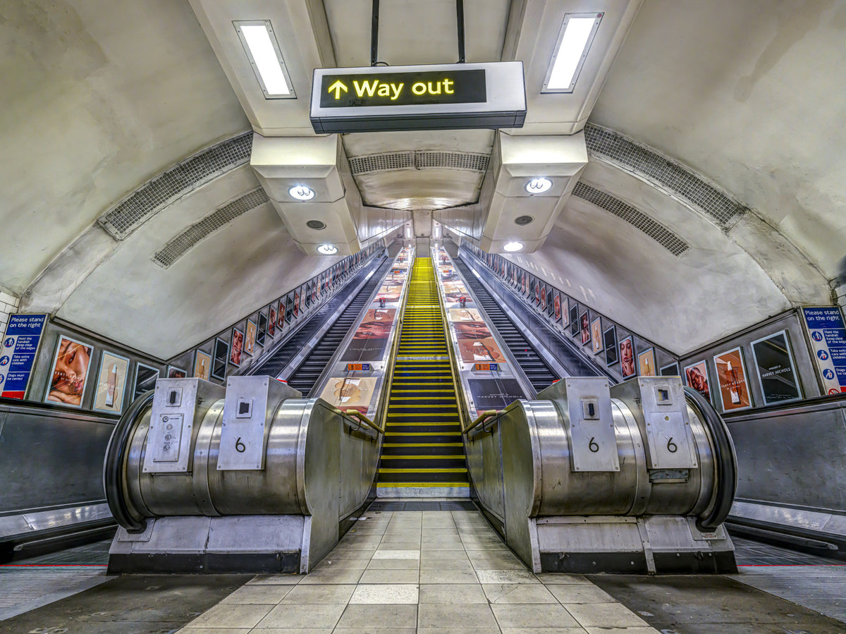 Metropolitan Underground Transit Wall Mural in your room