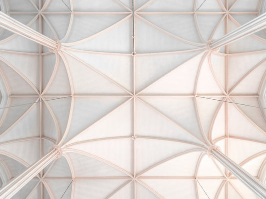 Gothic Vaulted Ceilings Wall Mural