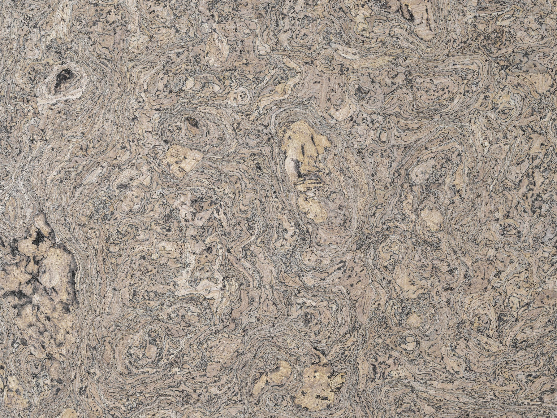 Natural Cork Grain Texture Wall Mural