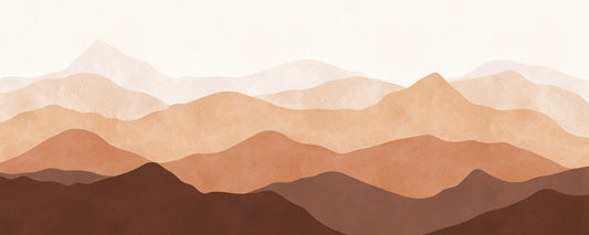 Abstract Desert Dunes Wall Mural
