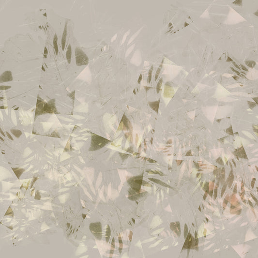 Soft Brushstroke Foliage Wall Mural