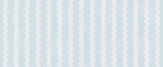 Soft Serenity Wavy Stripes Wall Mural