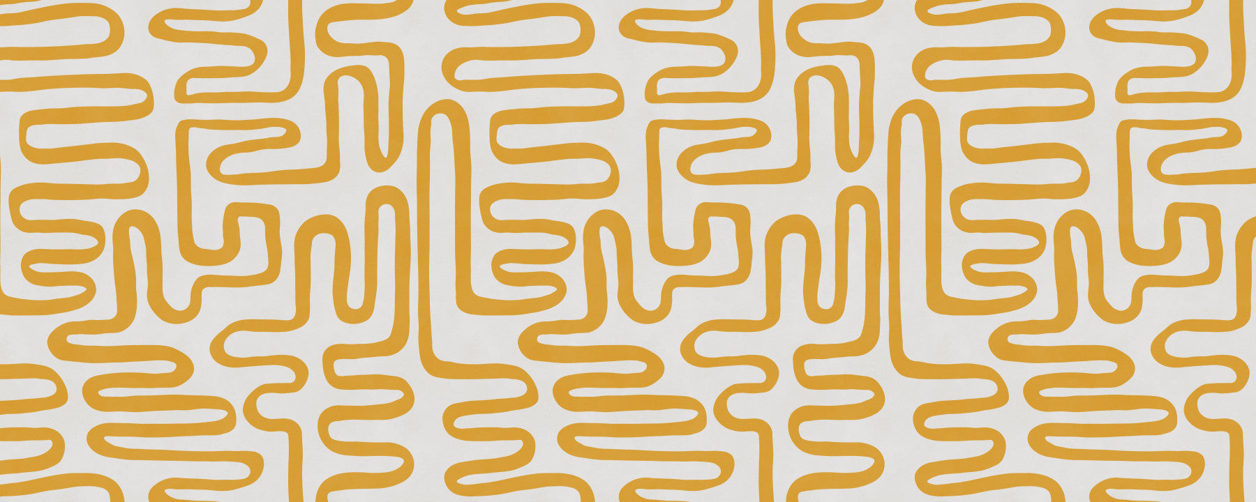 Golden Maze Linear Pattern Wall Mural