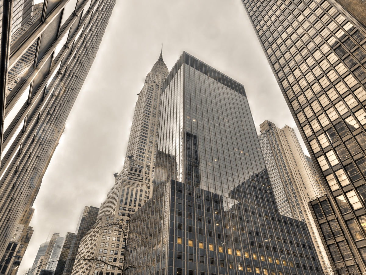 Architectural Heights and Spire Wall Mural in your room