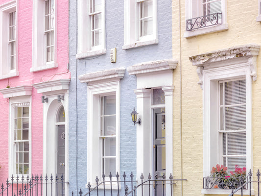 Charming European Streetscape Wall Mural