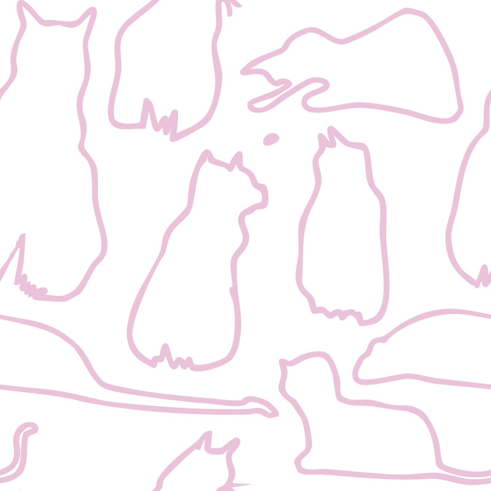 Munki and the Spot - Berries & Milk Wallpaper⁠