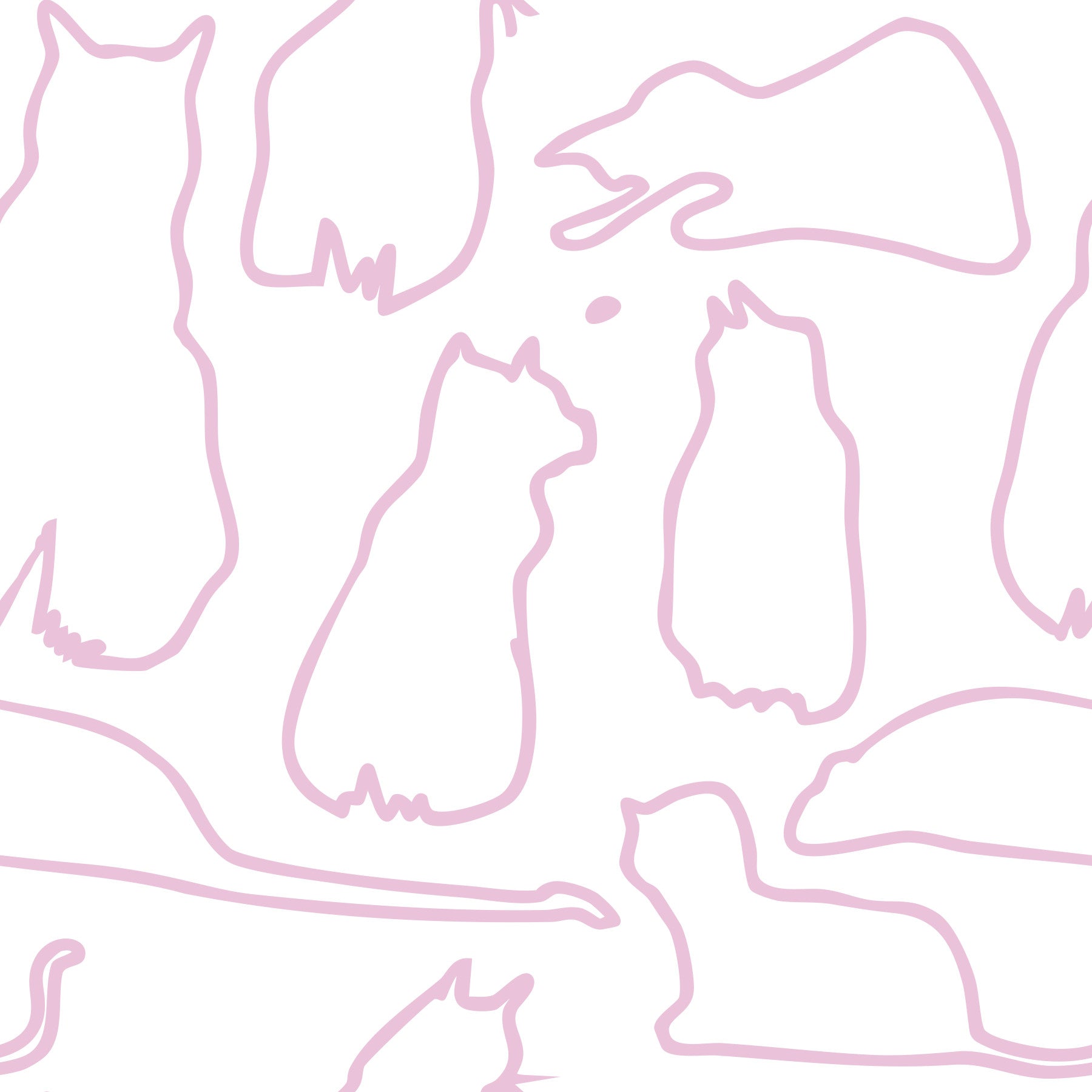 Munki and the Spot - Berries & Milk Wallpaper⁠ in your room — zoomed