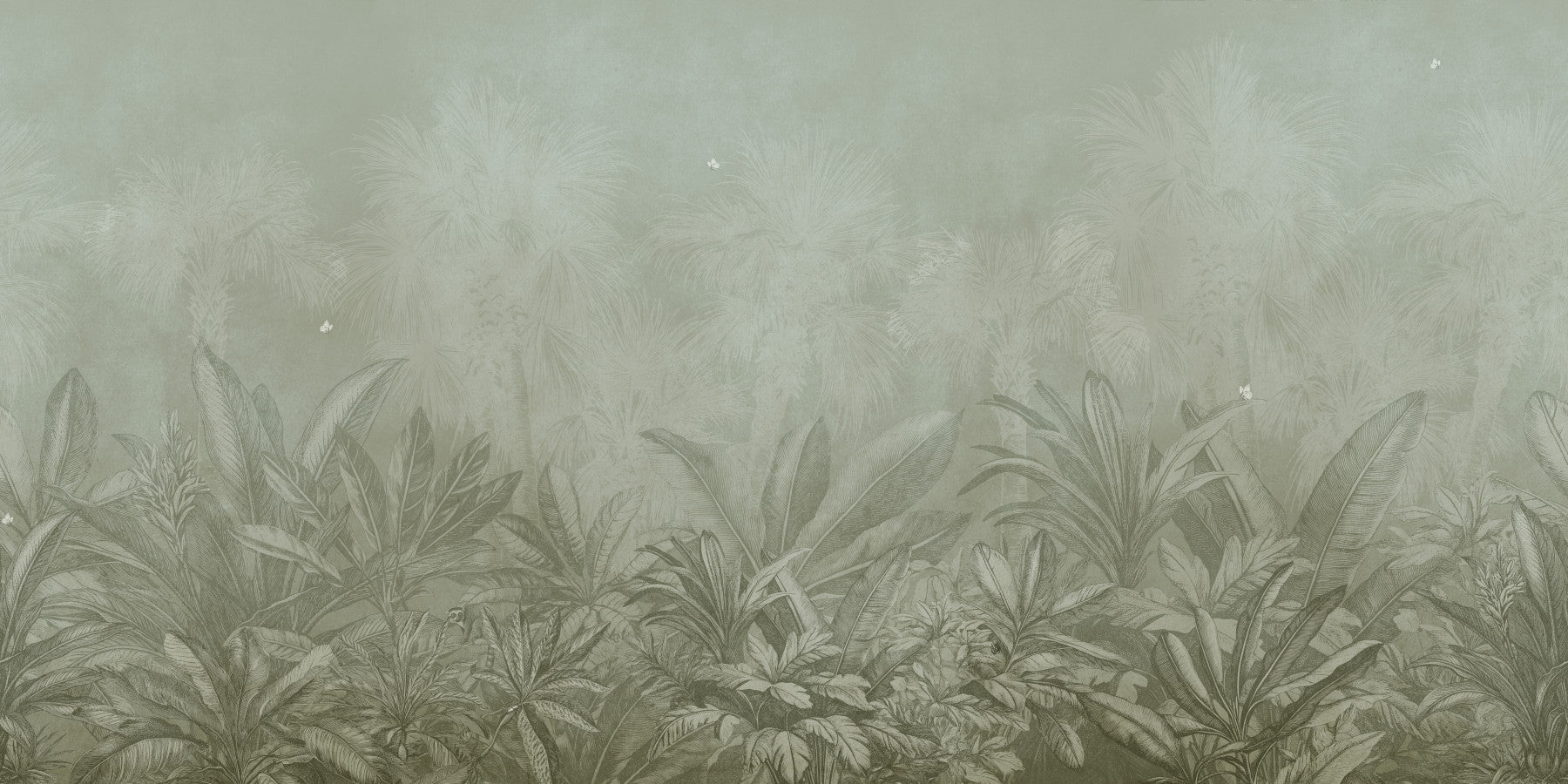 Jungle Mists - Water Wall Mural